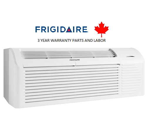 Frigidaire FRP12PTT2R 12,000 btu PTAC unit with Heat Pump and Back-up Electric Heater