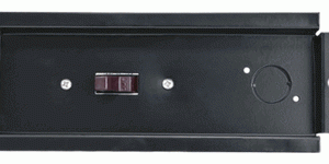 Frigidaire 5304482887 Electrical Subbase-230V-20A, black