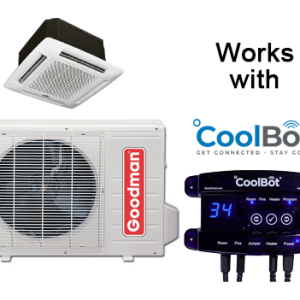 Coolbot Cassette air conditioner 12000btu. Works with Coolbot.